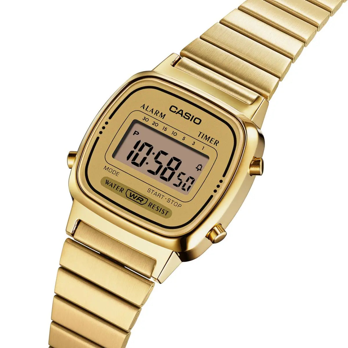 CASIO-670-SMALL-DAIL GOLD