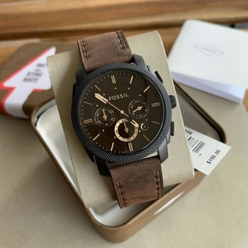 FS4656 LEATHER BELT WATCH