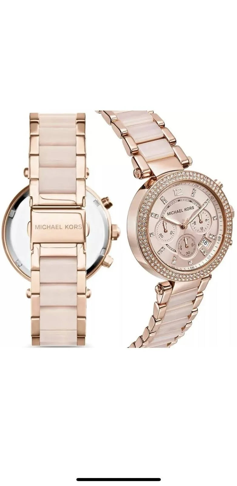 MK5896 WOMEN'S ROSE DIAL WATCH